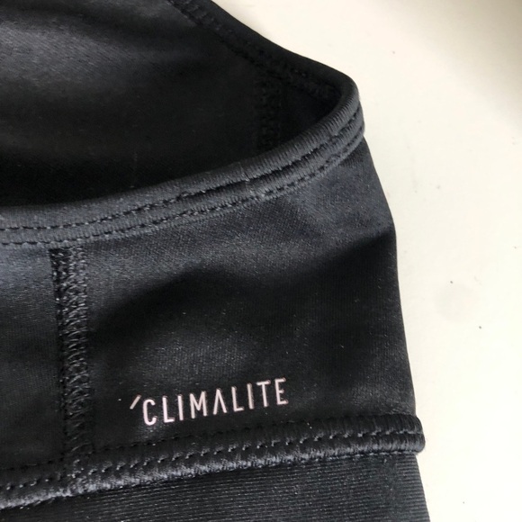 Adidas Climalite Black Sports Bra NWT - Picture 4 of 4